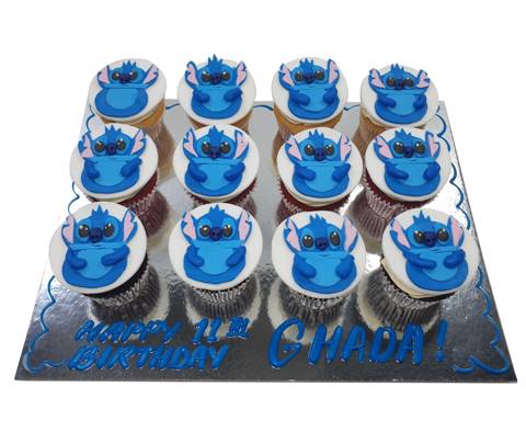 Stitch Cupcakes