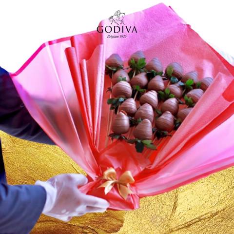 Chocolate Strawberries Bouquet