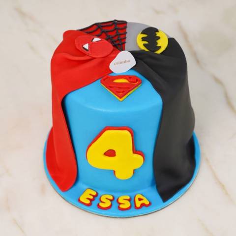 كيكة سوبر هيرو
