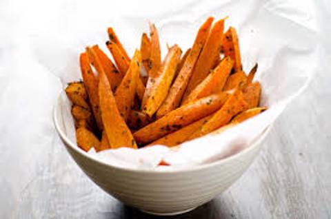 بطاطا حلوة مقلية