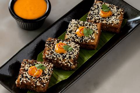 Sesame Prawns Toast