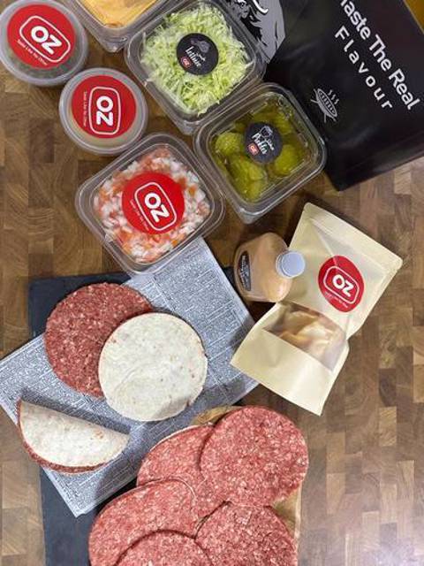 علبة تاكو برجر