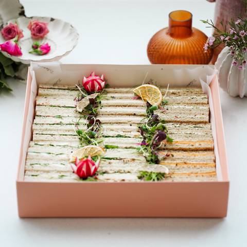 Tea Sandwiches Box - Large