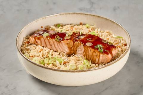 Teriyaki Glazed Salmon