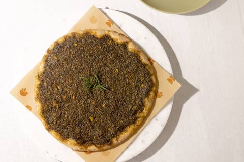Thyme Pistachios Manousha (Seasonal)