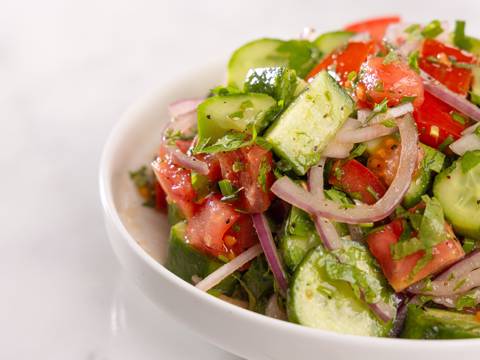 Cucumber Tomato Salad