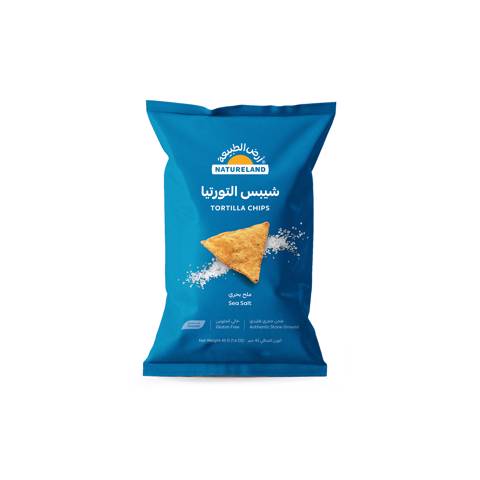 Natureland Tortilla Chips - Sea Salt 45g