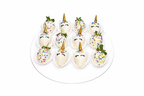 Unicorn Strawberries