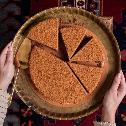 Bistoffee x  Chocolate Cheesecake