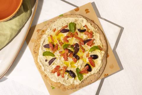 Vegan Labneh Manousha