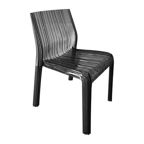Black Acrylic Chair