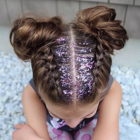 Hair Braiding &  Hair Glitter