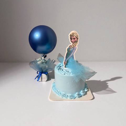 Frozen Princess Cake