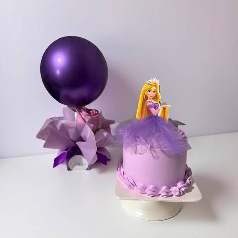 Princess Rapunzel Cake