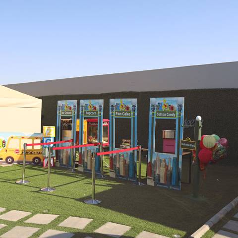 Snack Cart for 30-35 Persons