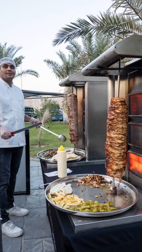 Meat Shawarma Station