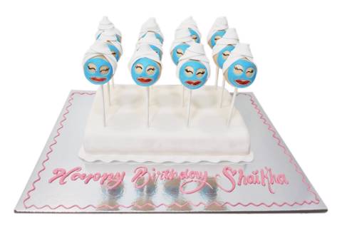 Spa Cake Pops