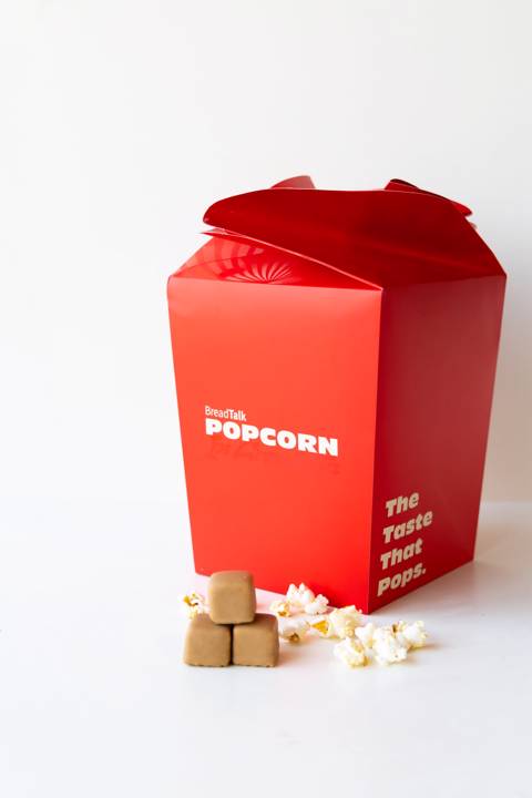 Popcorn Ice Cream Bites