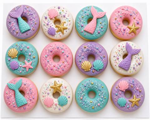 Mermaid Donut