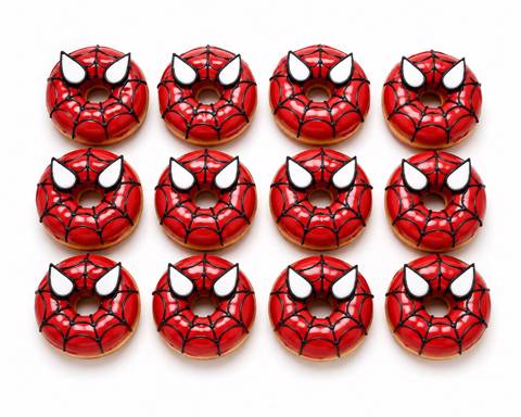 Spiderman Donuts