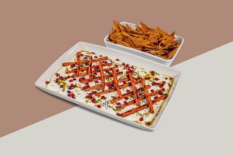 Whip-It Feta with Charred Baby Carrots