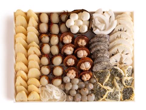White Fruit Tray