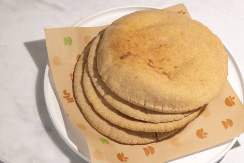 Whole Barley Arabic Bread - 2x85g
