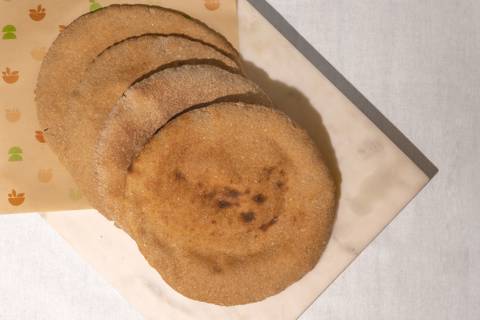 خبز عربي من الحنطة الأصلية (٨٥x٢جم)