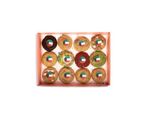 Kuwait Flag Edible Print Cookies